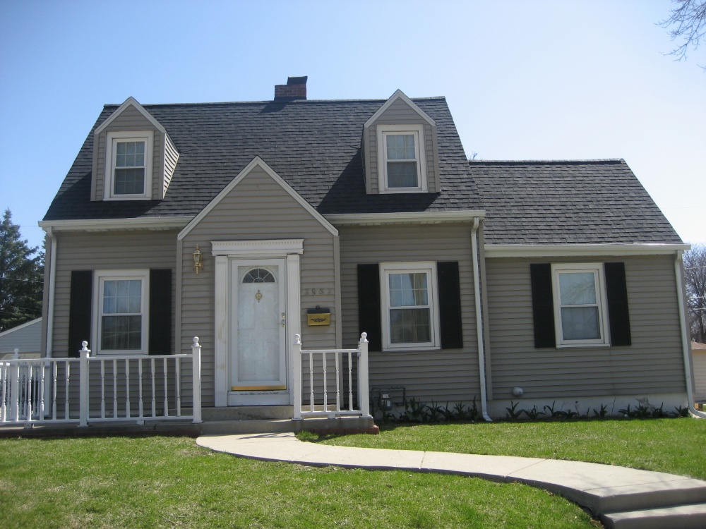 New Roof Replacement on Two-Story Home in Zion, IL