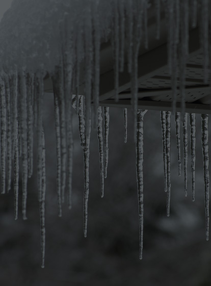 roof damage from ice