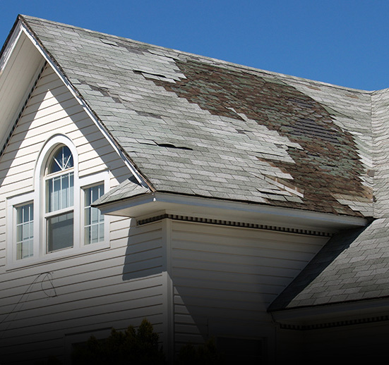 Deerfield storm damage roof repair